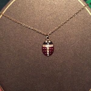 Lady bug necklace🐞